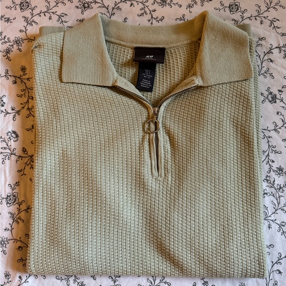 Slim Fit Pastel Green Short Sleeve Shirt - Picture 6 of 8